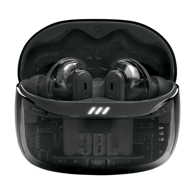 JBL Tune Beam 2 Ghost Edition - Ghost Black - True Wireless Noise Cancelling Earbuds - Detailshot 1 image number null